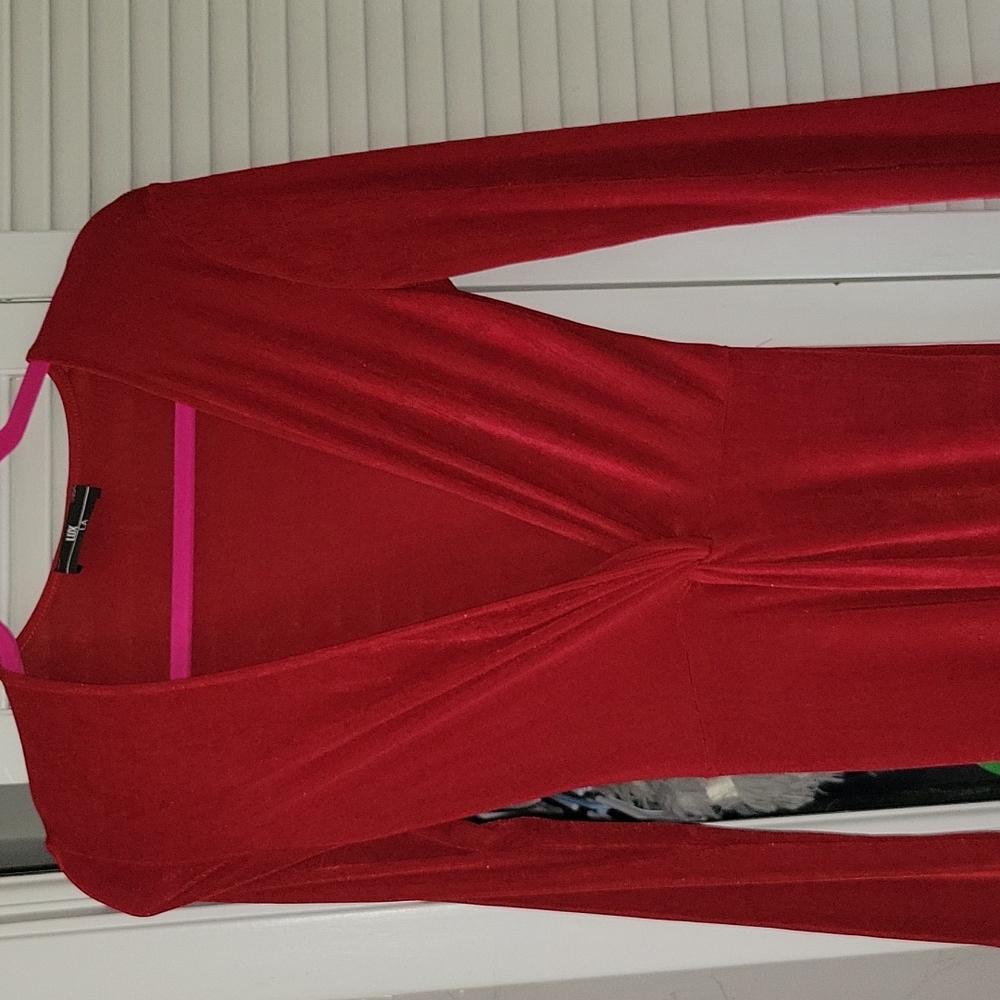 Low plunging wide leg jumpsuit